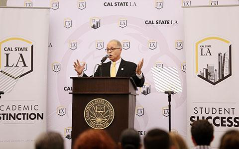 Cal State LA President Covino reiterates support for Dreamers at Spring Convocation