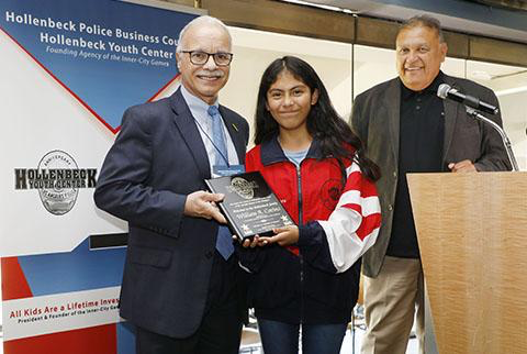 Hollenbeck Youth Center honors Cal State LA President Covino for serving Los Angeles communities