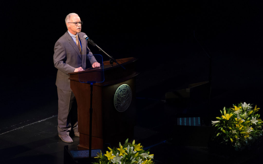 President Covino outlines new admissions plan at Spring Convocation