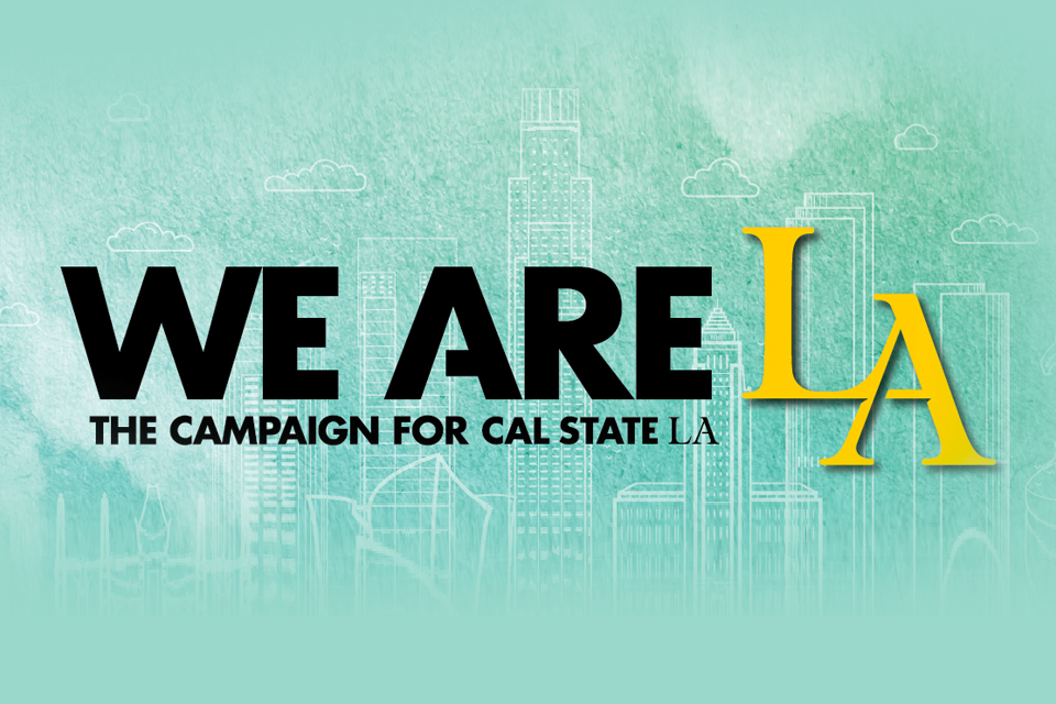 We Are LA campaign logo.