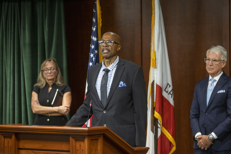 Wrongfully convicted client of Los Angeles Innocence Project at Cal State LA freed after 38 years