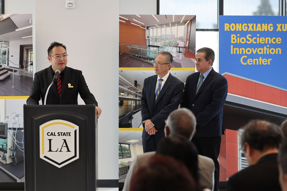 Cal State LA celebrates grand opening of Rongxiang Xu Bioscience Innovation Center