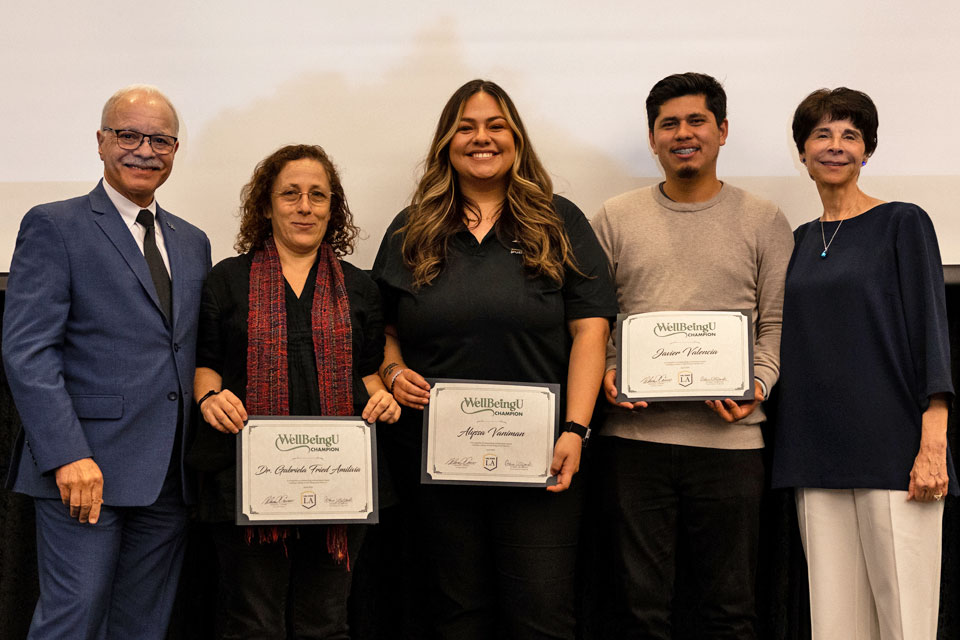 WellBeingU Champions honored for innovative dedication to campus well-being