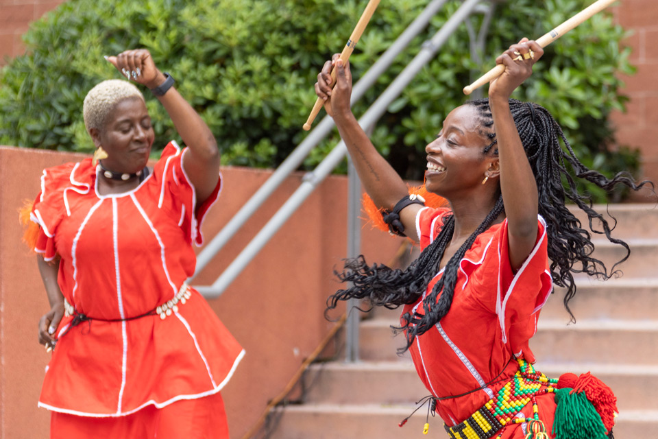 African Soul International dancers.
