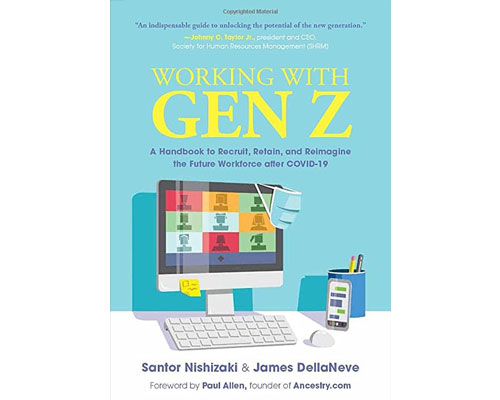 Book cover for Working with Gen Z