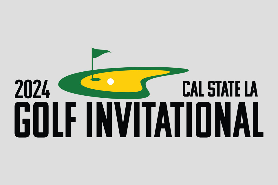 2024 Cal State LA Golf Invitational logo.