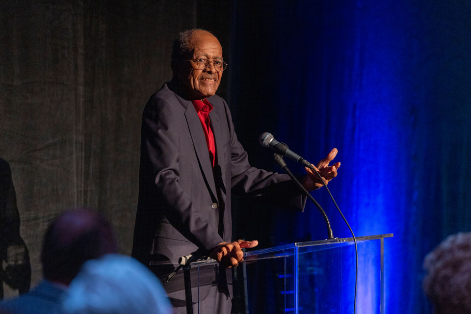 The Luckman’s 30th anniversary gala lauds former President James M. Rosser and a legacy of fine arts in East L.A.