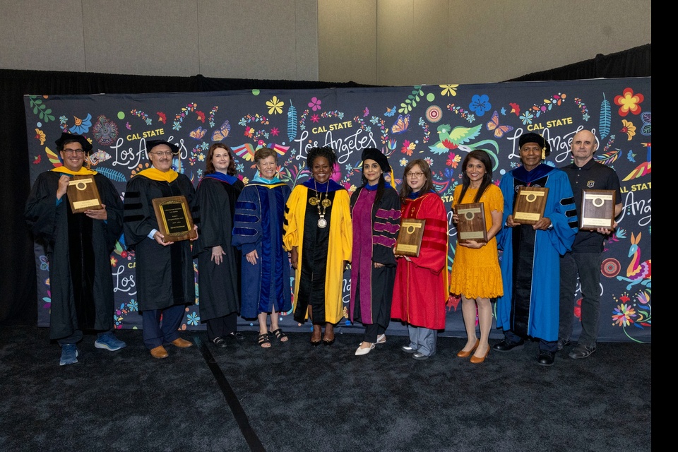 Cal State LA honors outstanding faculty at University Convocation and Investiture