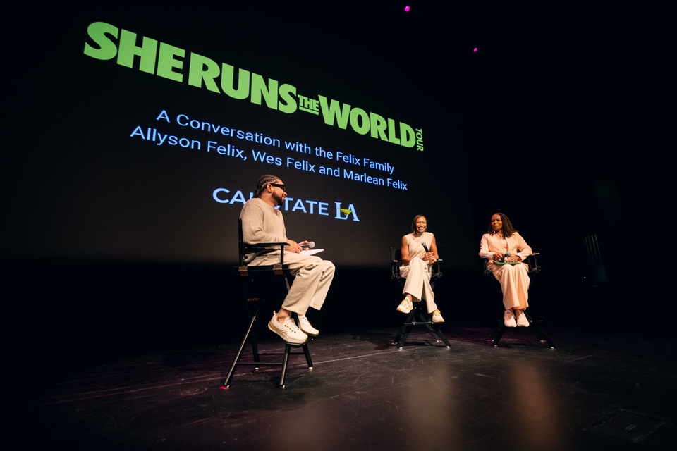 Olympic legend Allyson Felix partners with Cal State LA to uplift women athletes and students