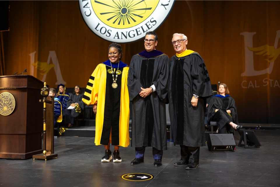 Cal State LA honors Omel Nieves for leadership, mentorship, and commitment to student success