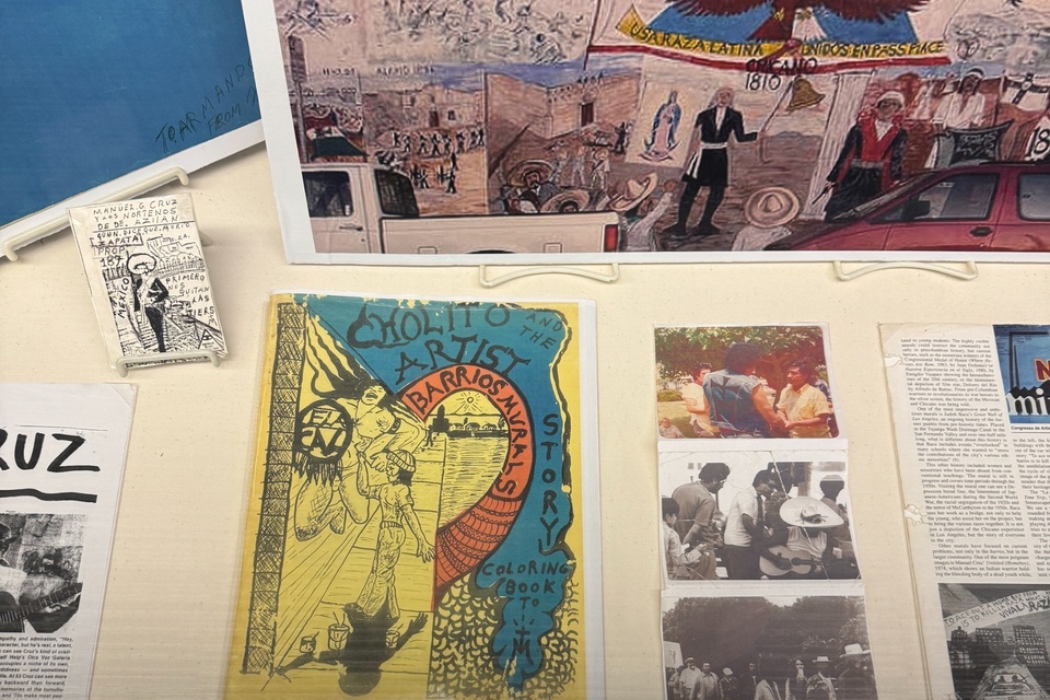 Cal State LA University Library acquires The Manuel Gomez Cruz Artwork Collection