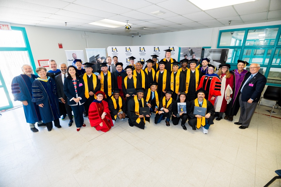 Cal State LA celebrates resilience and second chances as Prison Graduation Initiative graduates fourth Lancaster cohort