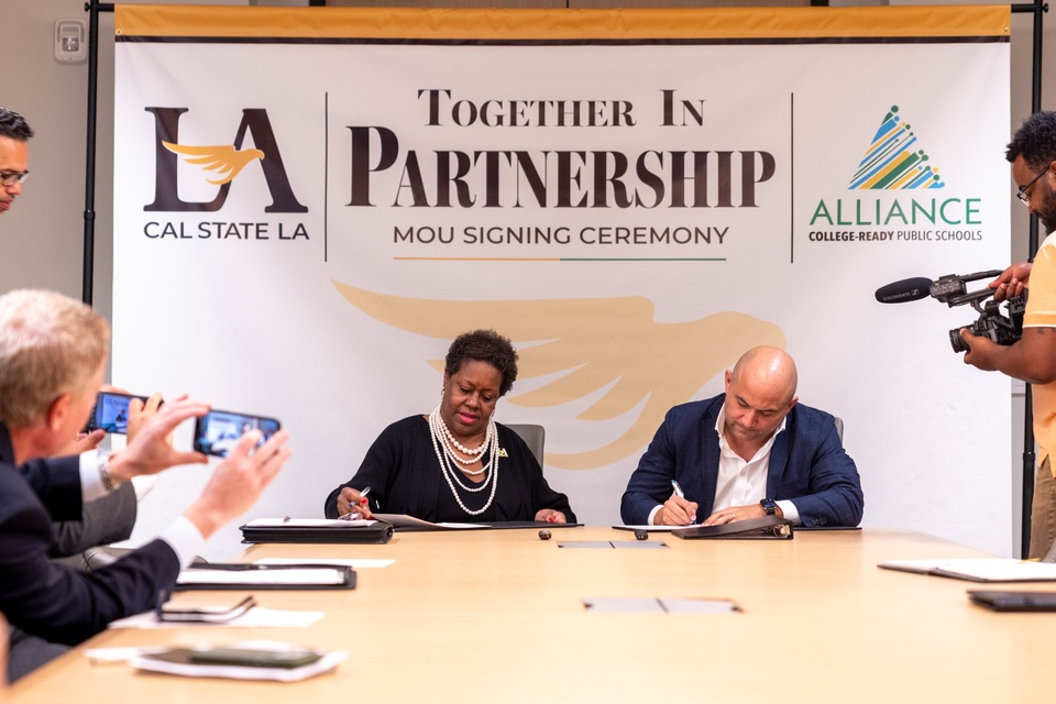 Cal State LA and Alliance College-Ready Public Schools expand partnership to help graduates earn college degrees